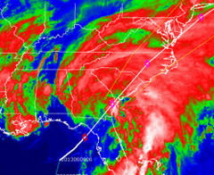 UPDATE: Andrea Could Bring At Least Five Inches Of Rain to New Jersey