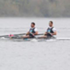 rowing: new pairing finding form in gold-tinged double boat